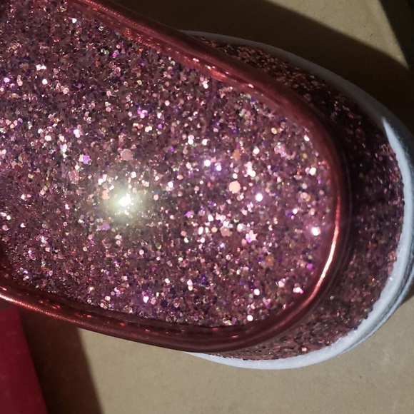 Maroon glitter shoes NIB Size 8 And 9 - Picture 5 of 7